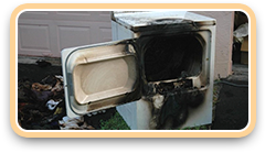 burn dryer vent